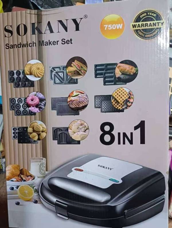 8 in 1 Sokany Toaster