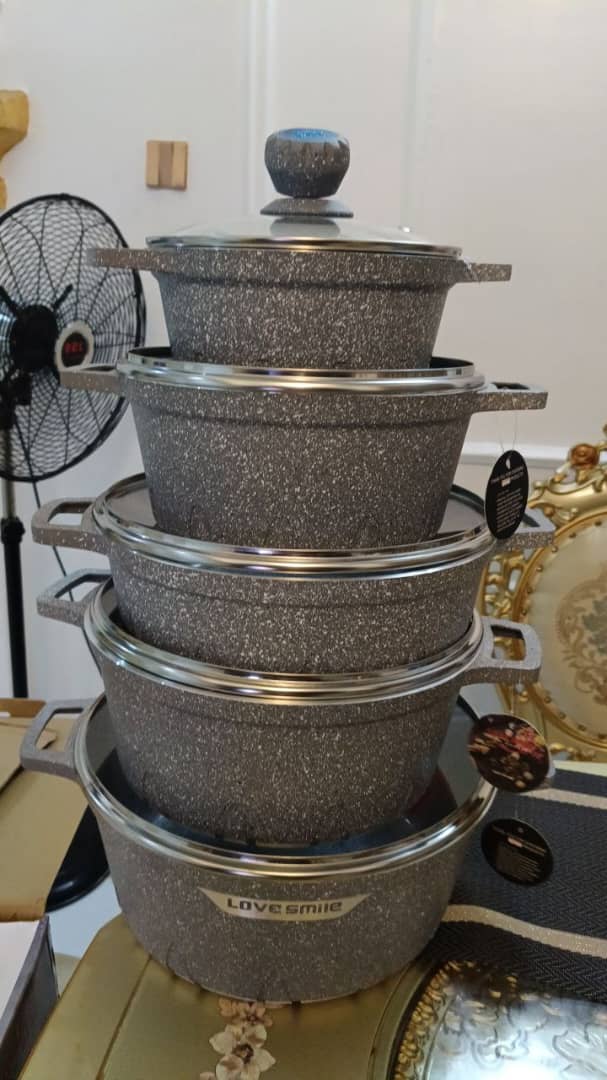 10 Pcs Love Smile Granite Pot Ls2010