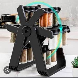 18 Rotating Spice Jar