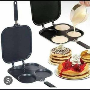 Flip And Serve 4 Hole Pancake Pan