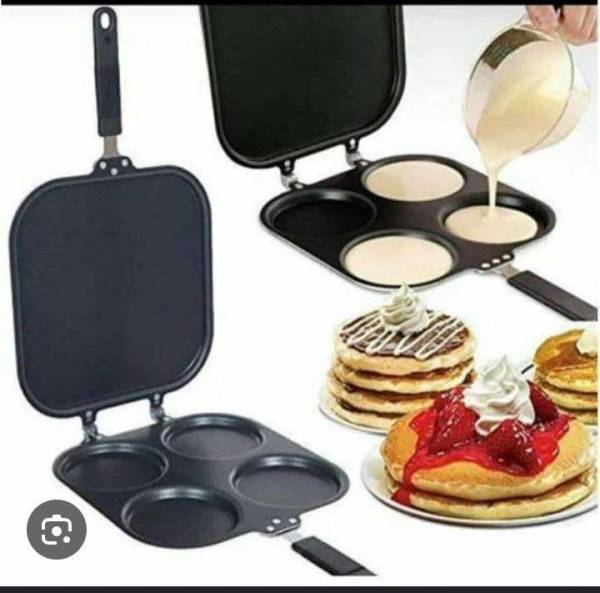 Flip And Serve 4 Hole Pancake Pan
