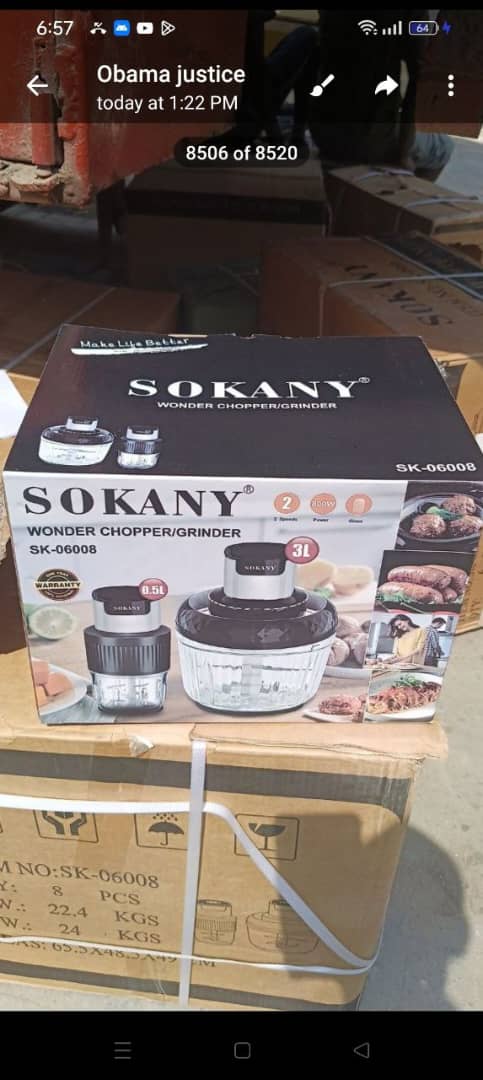 2 In 1 Sokany Wonder Chopper