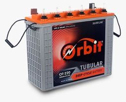 Orbit 220Ah/12V Tubular Battery