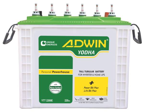 Adwin 220Ah/12V Tubular Battery